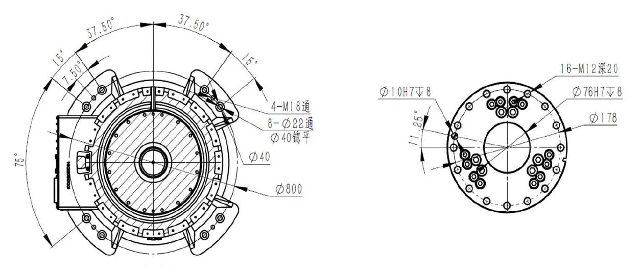DR270-2.65 6-Axis Articulated Robotic Arm for Automation Cutting/Assembly/Handling/Marking/Grinding