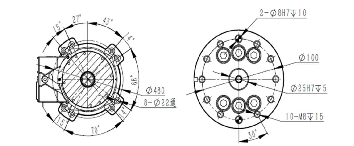 DR50A-2.25 6-Axis Articulated Robotic Arm for Automation Cutting/Assembly/Handling/Marking/Grinding