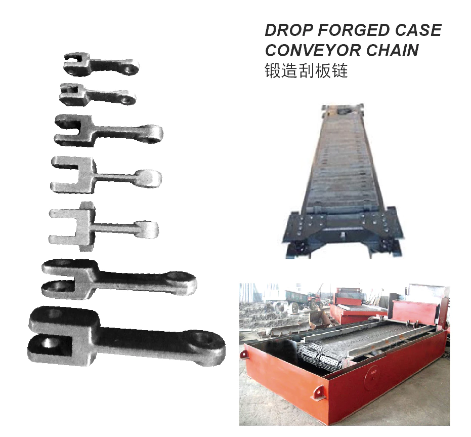 102HVY Drop Forged Case Conveyor Chain