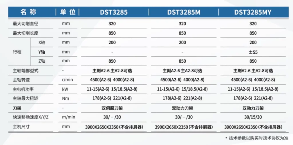 DST Series Turning Center CNC Machine