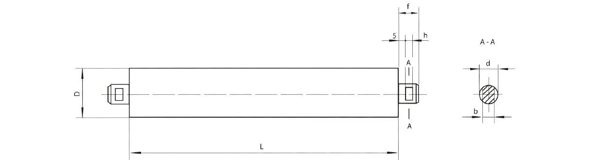 DTII Belt Conveyor Roller for Mining Machinery