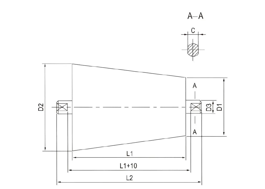 DTII Belt Conveyor Tape Roller for Mining Machinery