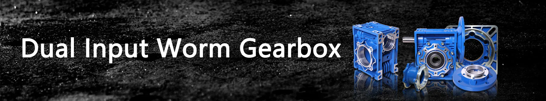 RDF-NMRV-VS Dual Input Worm Gearbox with IEC Motor Flange
