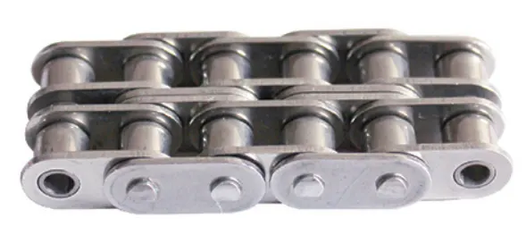 C60SS-2 Duplex Stainless Steel Roller Chain with Straight Side Plates