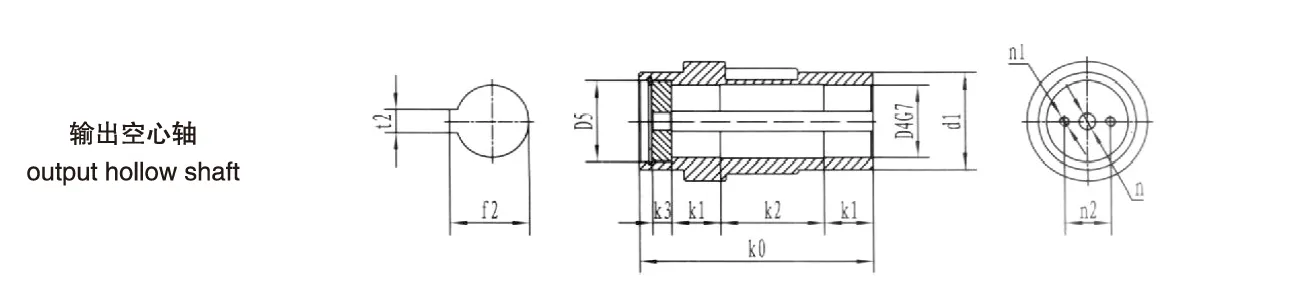 DXG60/DXG60 D Series Shaft Mounted Gearbox for Conveyor and Material Handling