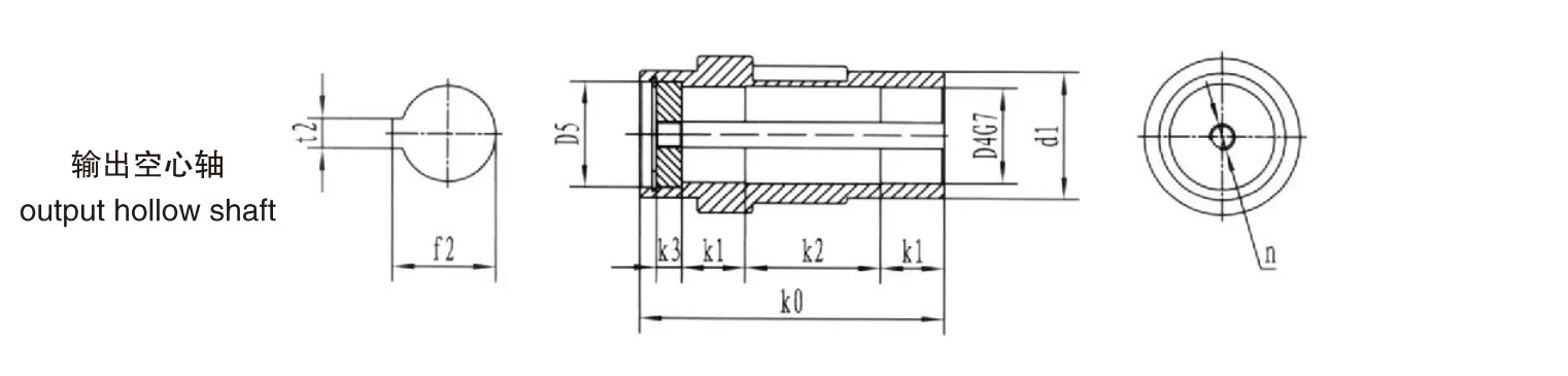 DXG40/DXG40 D Series Shaft Mounted Gearbox for Mining Equipment