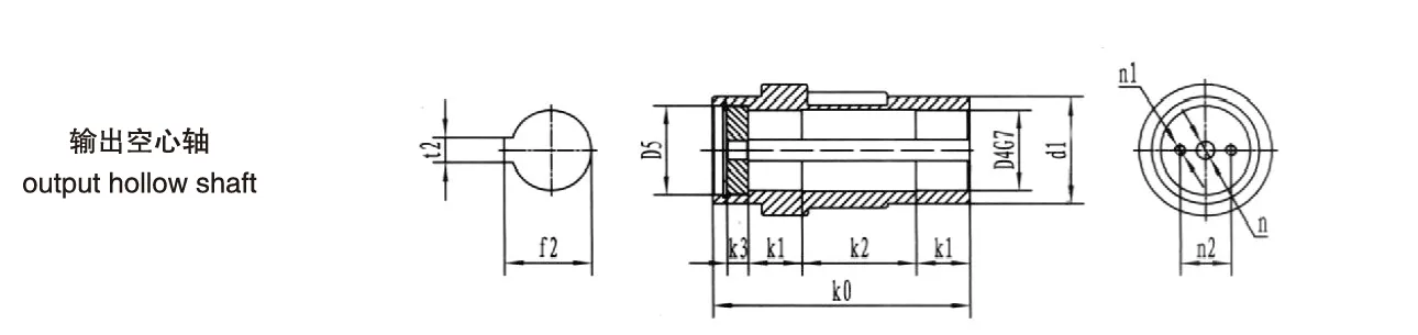 DXG80/DXG80 D Series Shaft Mounted Gearbox for Quarrying and Mining Industry