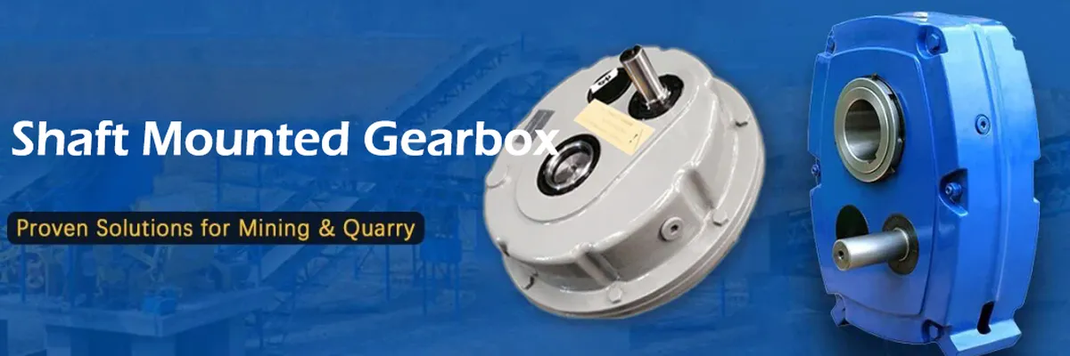 DXG(ATA) Series Hanging Shaft Mounted Gearbox for Quarrying and Mining Industry
