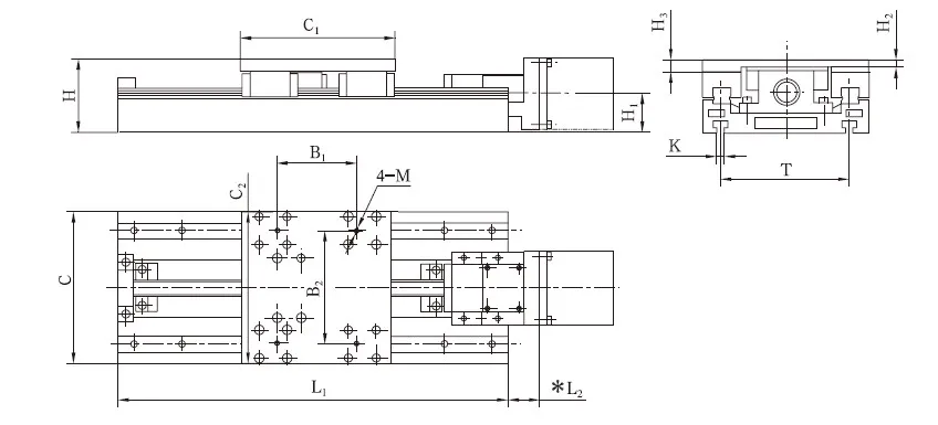 DZHQ Type Single Coordinate Worktable