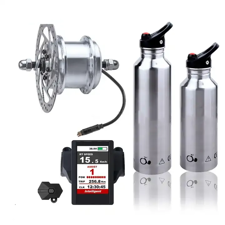 Ebike Conversion Kit Disc Brake Del Mozzo MOTOR with Battery Raydafon P110