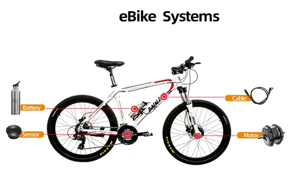 Raydafon P110 Front Hub Motor with Controller: A Quick Conversion Kit for E-Bike Hub DC Motor