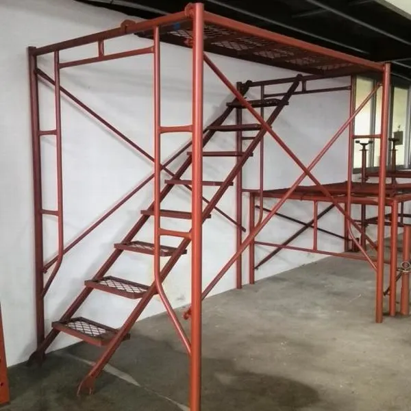 Economical Mesh Ladders / Step Ladders / Steel Ladders / Straight Stairs For Frame Scaffolding