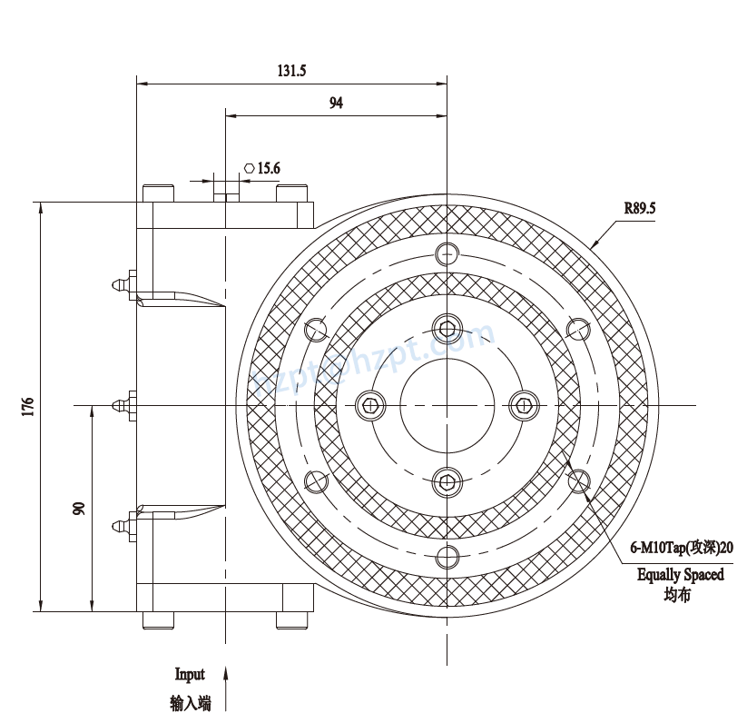 EGA5C Series Slewing Drive