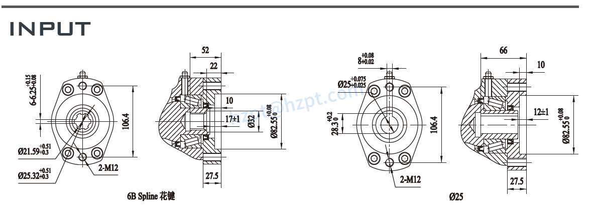 EGE12 Series Slewing Drive