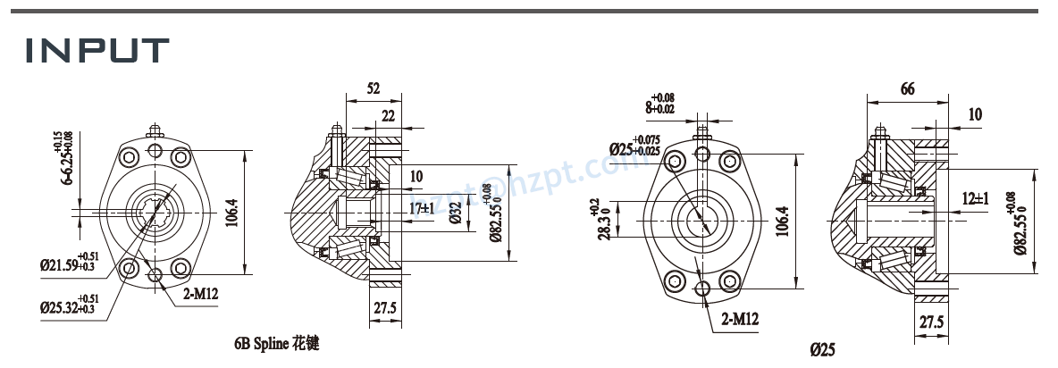 EGE25 Series Slewing Drive