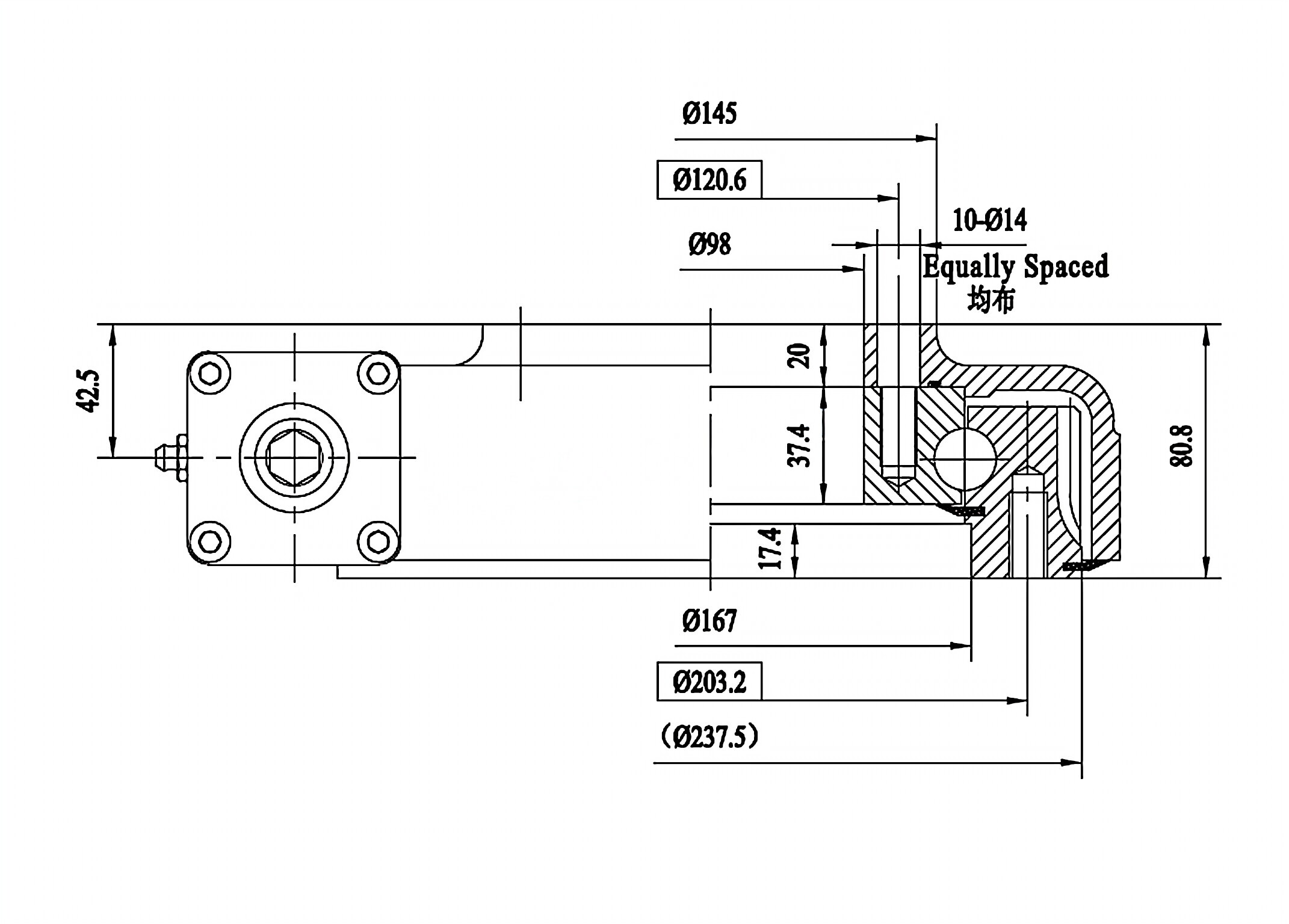 EGE7 Series Slewing Drive