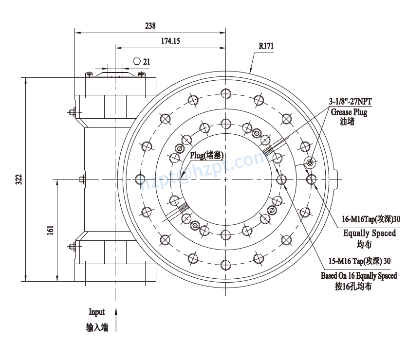 EGE9 Series Slewing Drive