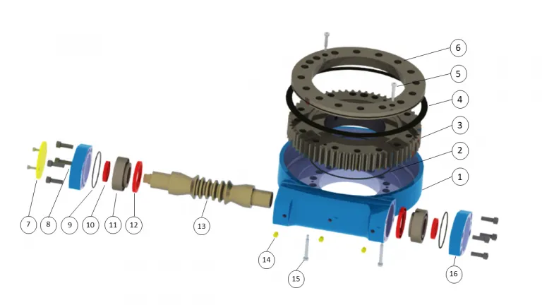 EGE5 Series Slewing Drive