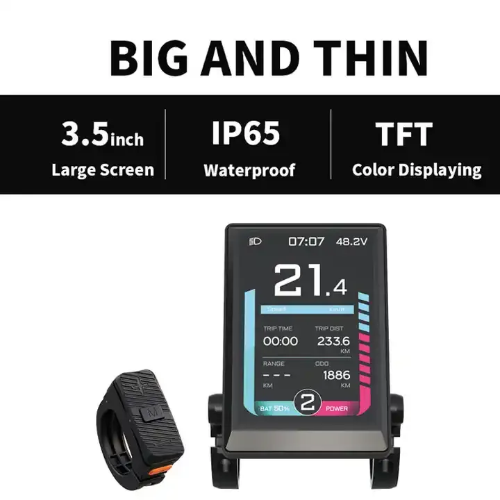 TFT350 Display For Electric Bicycle Conversion Kit