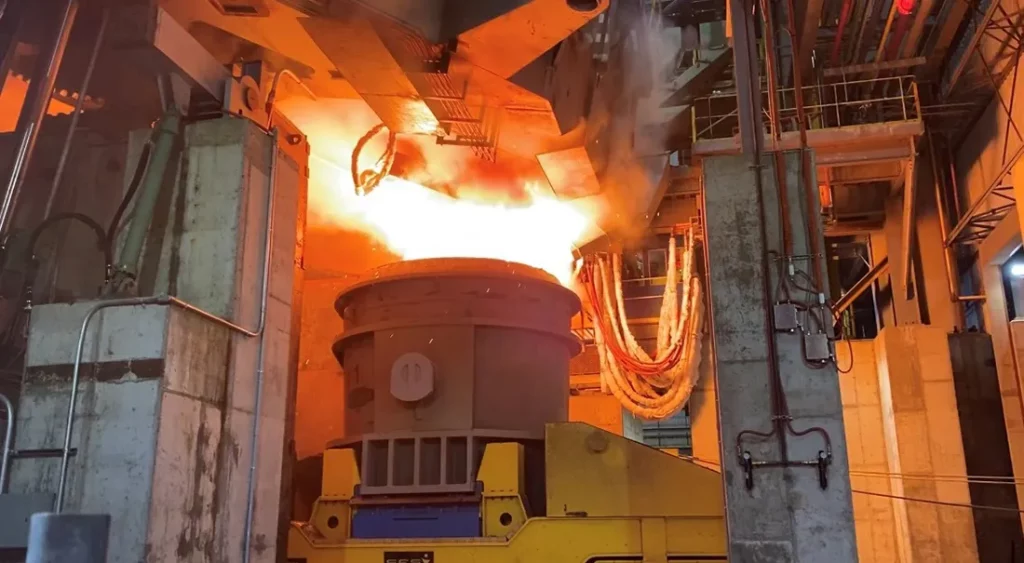 Electric Furnace Cover Rotating Cylinder