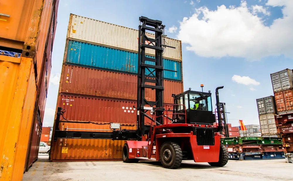 Empty Container Stacker Lifting Cylinder
