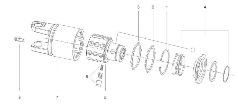 SA series Ratchet Torque Limiter