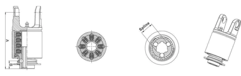 SA series Ratchet Torque Limiter