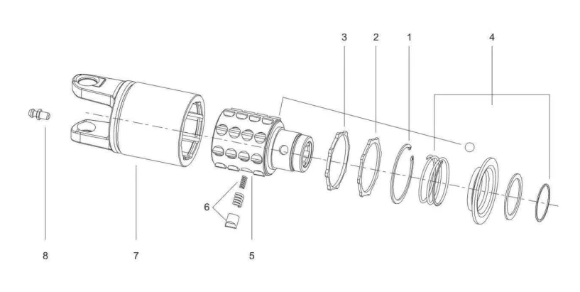 SA series Ratchet Torque Limiter