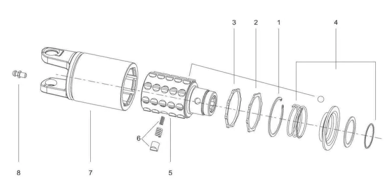 SA series Ratchet Torque Limiter