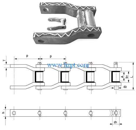 Welded Offset Sidebar Chain WH6121
