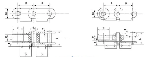 Conveyor Chain For Beer Filling and Packing Line