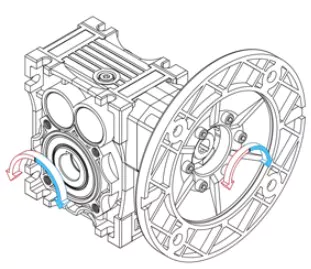 BKM Series Helical-Hypoid Gear Unit Gearbox Reducer