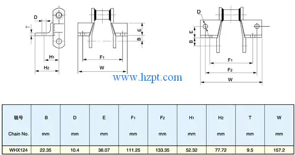 Narrow Series Welded Chain and Attachment