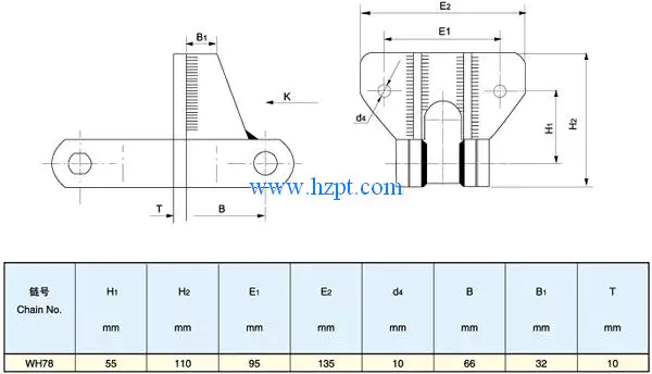 Narrow Series Welded Chain and Attachment