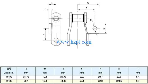 Narrow Series Welded Chain and Attachment