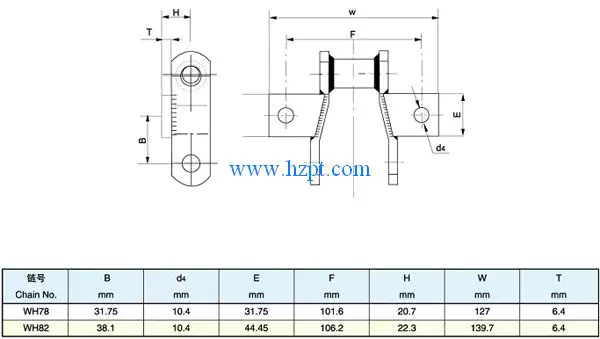 Narrow Series Welded Chain and Attachment
