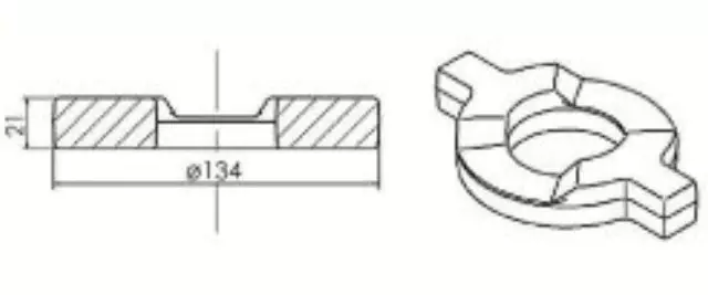 H101677 Slip Clutch For John Deere Combine And Corn Head
