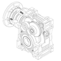 BKM Series Helical-Hypoid Gear Unit Gearbox Reducer