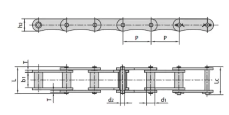 LV40 Special Agricultural Chains