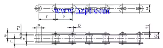 Self-Lube Chain 40SL 50SL 60SL 80SL 16BNSL C2040SL C2050SL C2060SL	C2080SL C2042SL C2052SL  C2062SL C2082SL