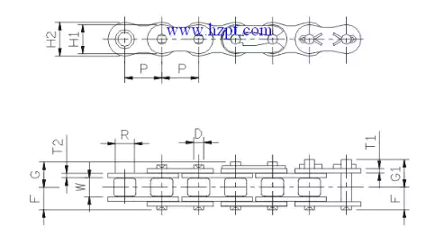 High-Strength Chain 60HV 80HV 100HV 120HV 140HV 160HV