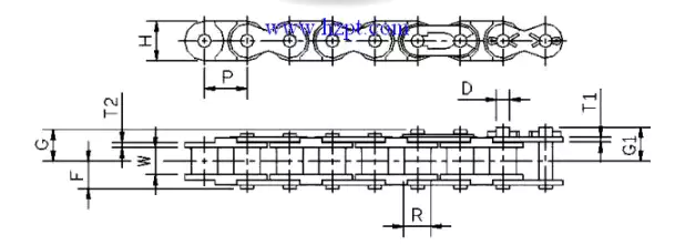 Ploy Steel Chain SS25PC SS35PC SS40PC SS50PC SS60PC