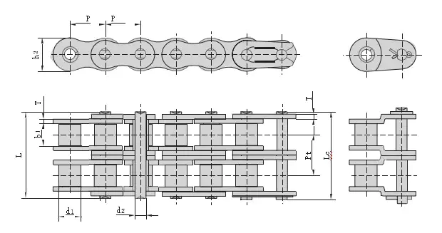 Agricultural Walking Tractor Chains
