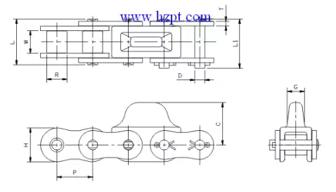 Rivetless/Cat Dog Chain 160-X348 X458 X678