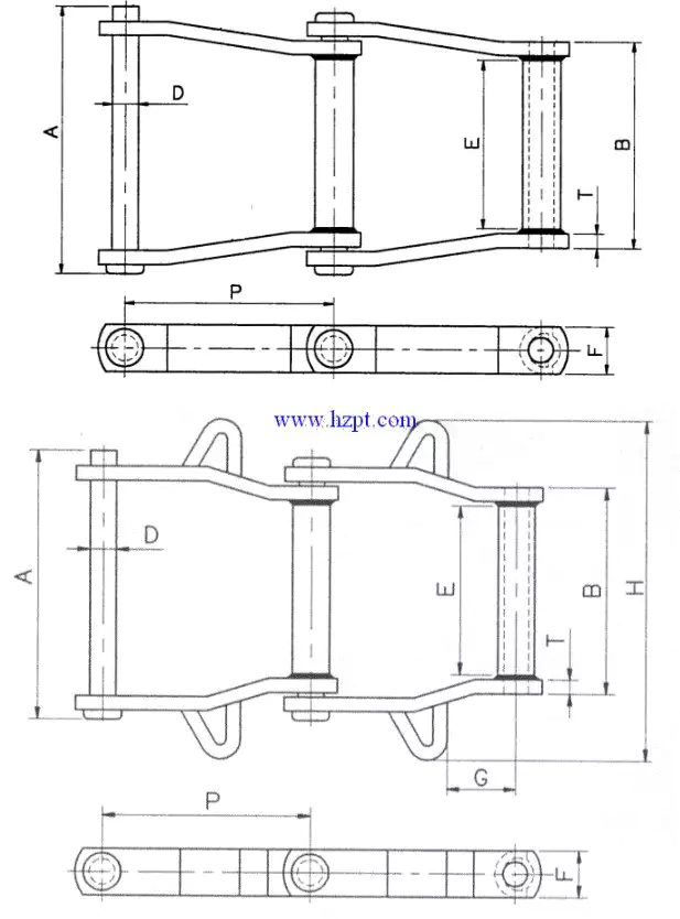 Welded Steel Drag Chain WDH110-R WDH112-R WDH120-R WDH2210-R WDH480-R WDH116-R
