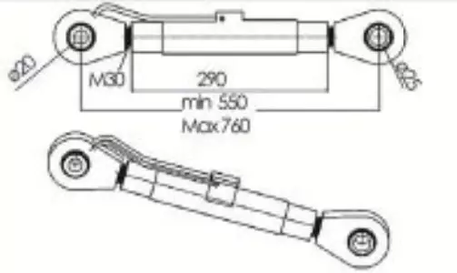 AL39170/AL67290 Toplink Assembly