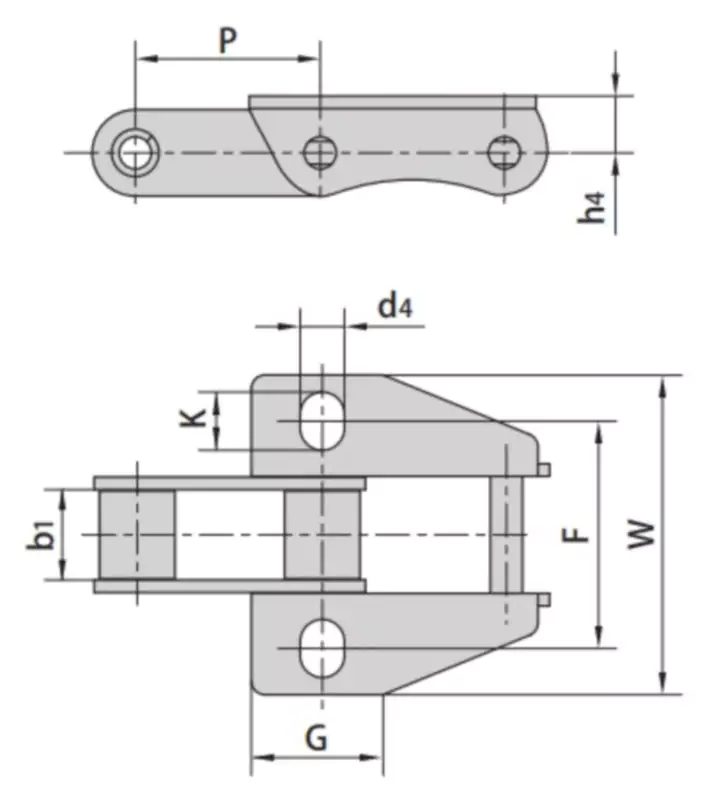 Agricultural Chain Attachments CA550K39MF2 CA557K39MF2 CA557K39MF6 A557F1K39MF3