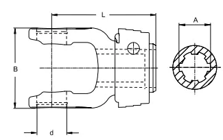 WWZ2480 Series PTO Shaft-Replacement of Walterscheid PTO Shaft