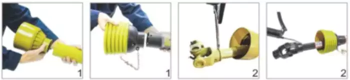 T Series PTO Drive Shaft Triangular Tube