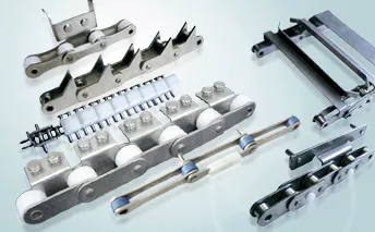 Stainless Steel Conveyor Chain For Ice Cream Cold Drink Production